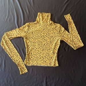 AFRM Crop Top Turtle Neck